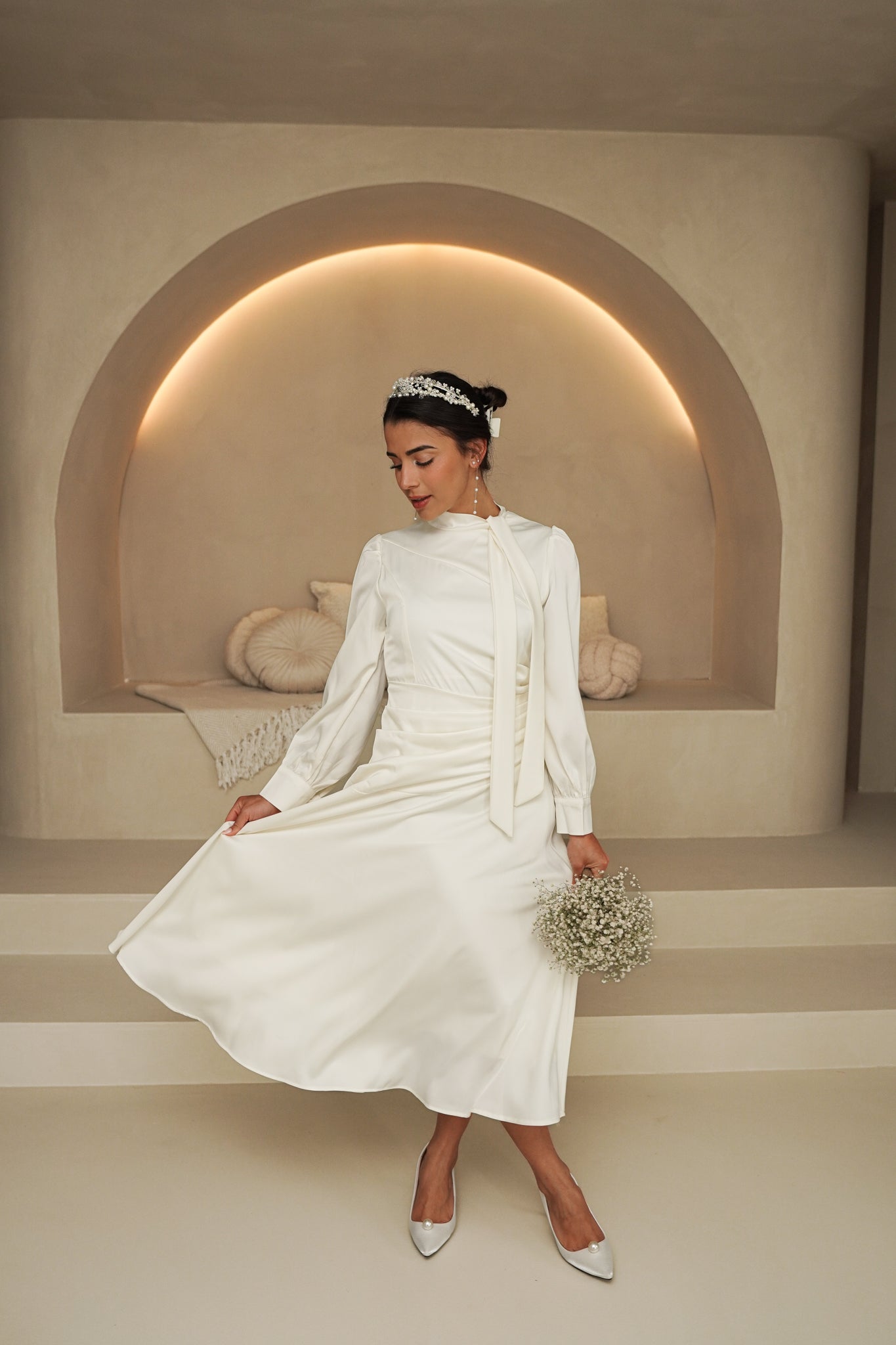 Lille-Kleid weiß